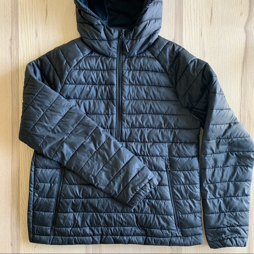 Everlane Renew Lightweight Half-Zip Puffer